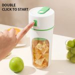 6 Blades Multifunction USB Fruit Mixers Juicers Portable Electric Juicer Blender Fruit Juicer Cup Food Milkshake Juice Maker - Image 5