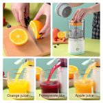 Portable Charging USB Electric Orange Juicer Household Mini Juicer Lemon Juicer Cup - Image 2
