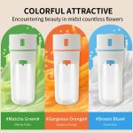 6 Blades Multifunction USB Fruit Mixers Juicers Portable Electric Juicer Blender Fruit Juicer Cup Food Milkshake Juice Maker - Image 2